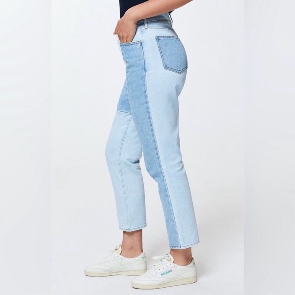 PacSun Eco Hopper Patch Mom High-Rise Jeans
